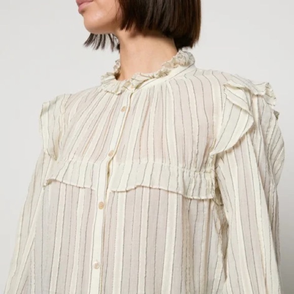 NWT Isabel Marant Etoile PLALIA TOP - Size 36 - 100% Cotton - Picture 2 of 16